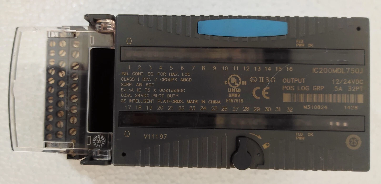 GE FANUC IC200MDL750K 32 Points Output Module